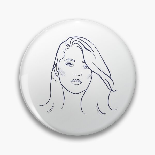 Item preview, Line Art Portrait designed and sold by duskentine.