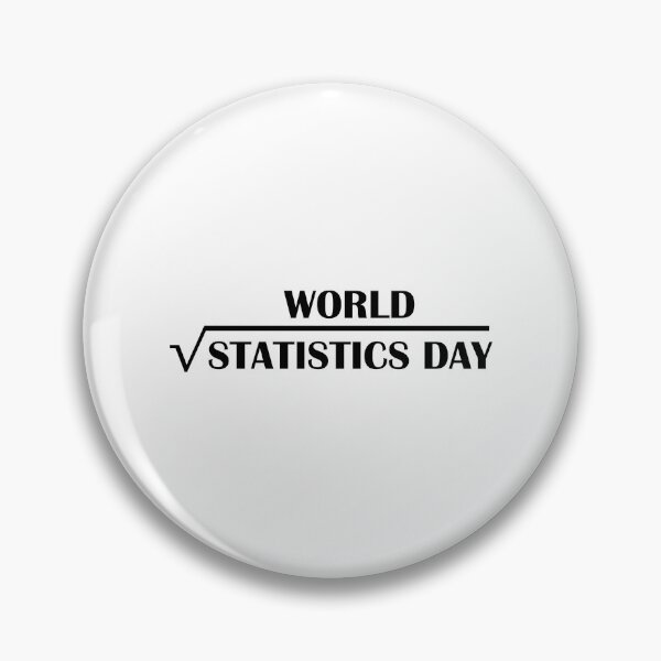 Item preview, World Statistics day designed and sold by Deegital18.