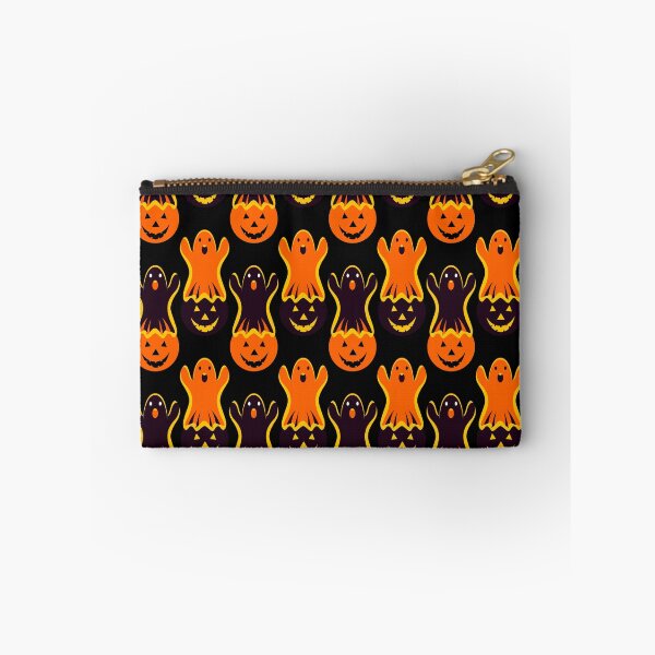 Item preview, Halloween Ghost Pumpkin Pattern mask designed and sold by Salma Ismail.