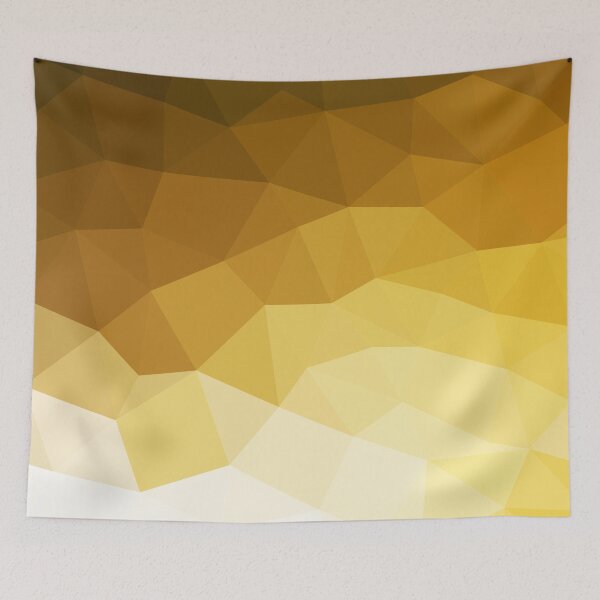 Item preview, Preppy Yellow Abstract Ombre Geometric designed and sold by IamTrending.