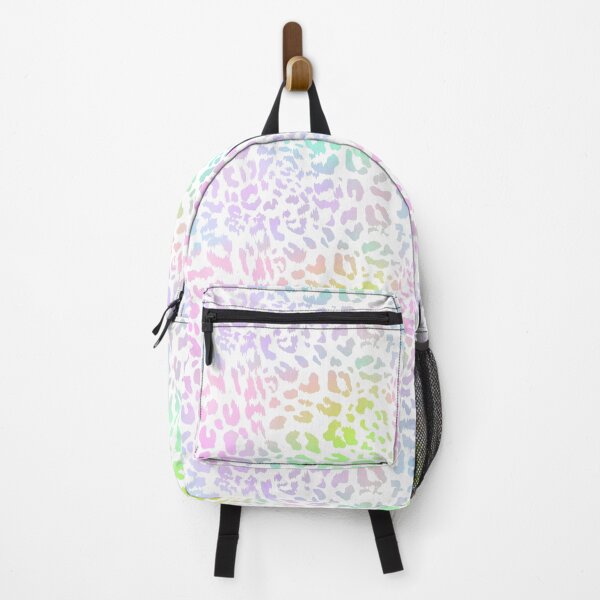 Item preview, Bright Pastel Rainbow Leopard Print designed and sold by FreshPrintini.