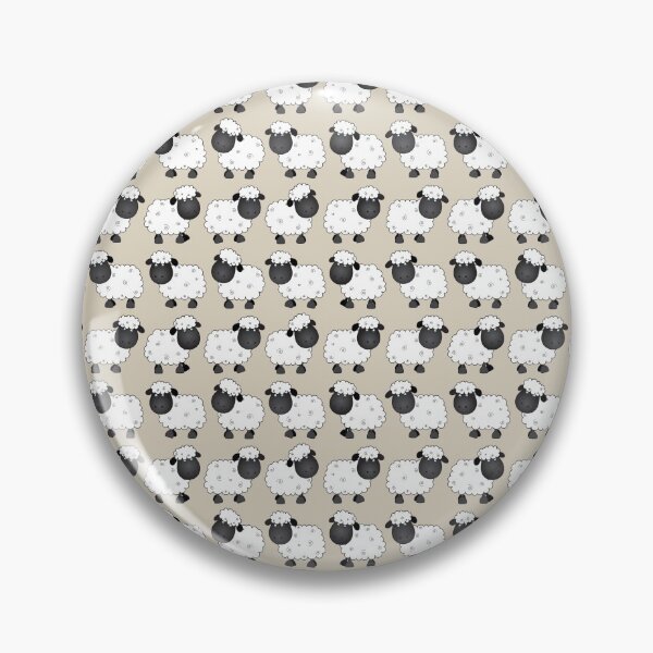 Item preview, Cute Baby Sheep Pattern Natural Background designed and sold by Running-Duck.