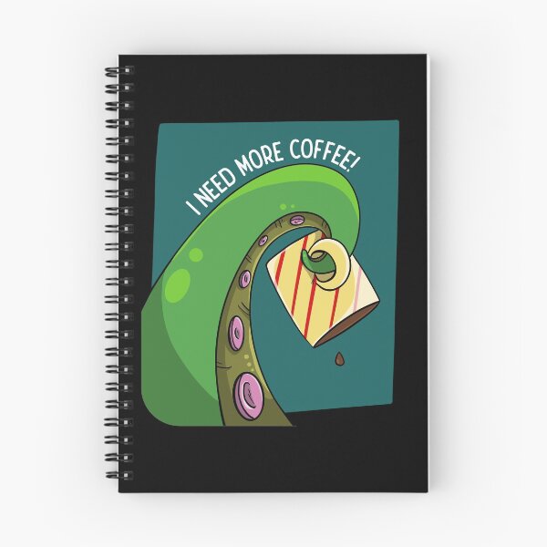 Item preview, I Need More Coffee Octopus designed and sold by shadowisper.