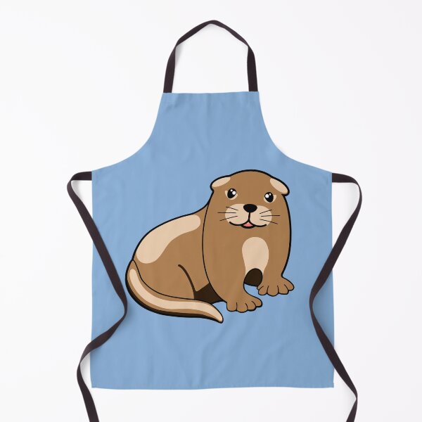Item preview, Otter baby cutie in kawaii style designed and sold by KlaraMacinka.