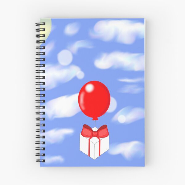 Item preview, Cute balloon present in the sky  designed and sold by L1221e92.