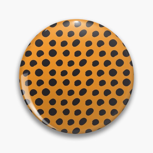 Item preview, Halloween Black & Orange Polka Dot designed and sold by Creative 1111.