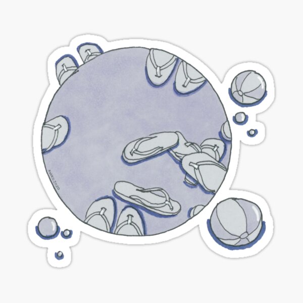 slippery Sticker
