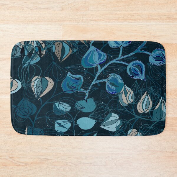 Item preview, Leaf jungle at midnight designed and sold by berta. verso.