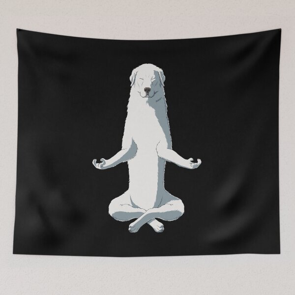 Item preview, Meditating Maremma Sheepdog Dog designed and sold by alwe-designs.