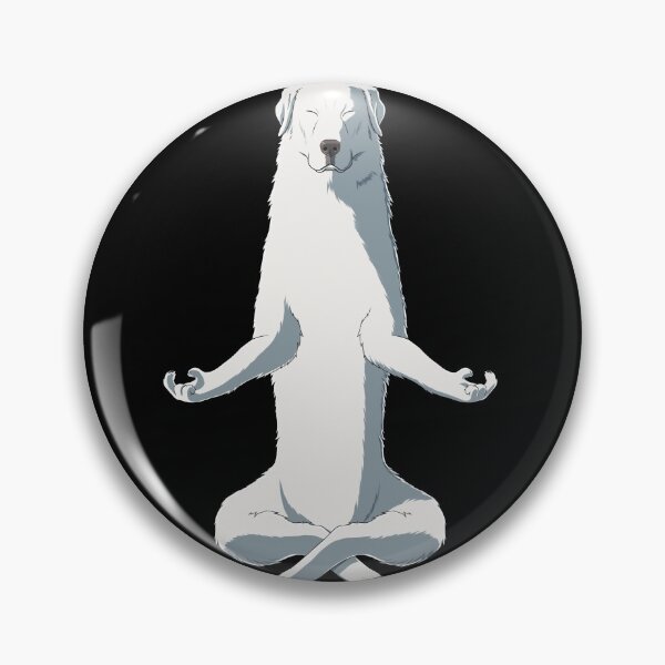 Item preview, Meditating Maremma Sheepdog Dog designed and sold by alwe-designs.