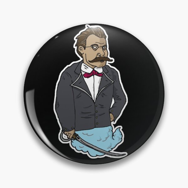 Item preview, Dead Theorists: The Ghost of Nietzsche designed and sold by GOATS GEAR.