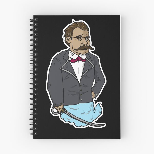 Item preview, Dead Theorists: The Ghost of Nietzsche designed and sold by GOATS GEAR.
