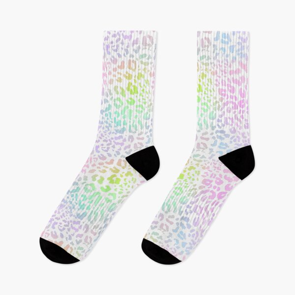 Item preview, Bright Pastel Rainbow Leopard Print designed and sold by FreshPrintini.