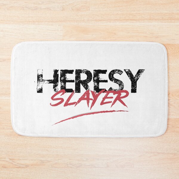 Item preview, Heresy Slayer (Black-Red) designed and sold by domusfidei.