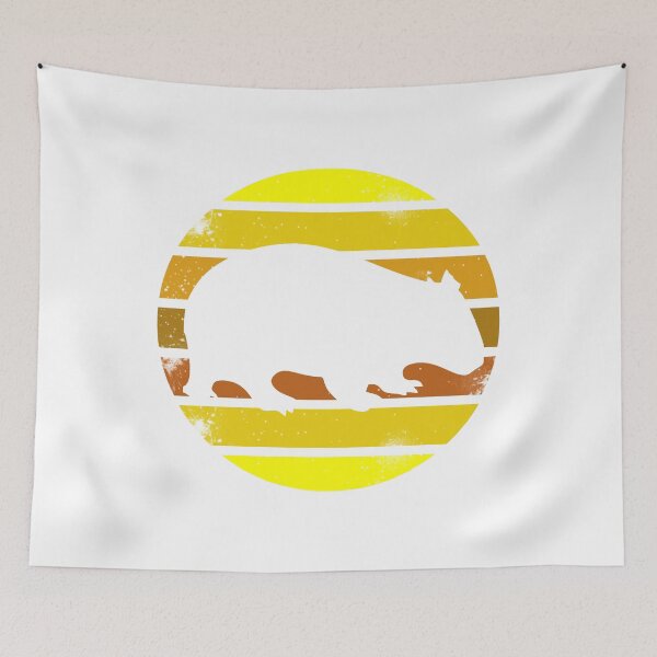 Item preview, Retro Style T Shirt Silhouette Vintage Wombat1 designed and sold by Bendthetrend.