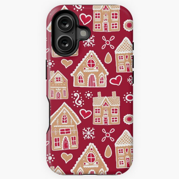 Item preview, Christmas Gingerbread House Pattern designed and sold by Harriet Linton.