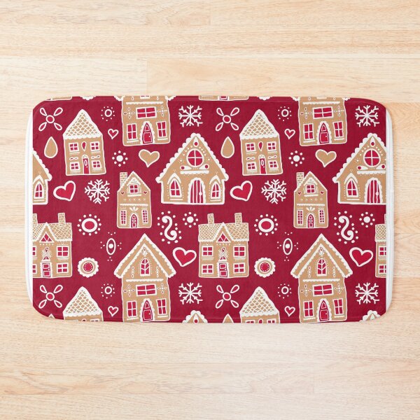 Item preview, Christmas Gingerbread House Pattern designed and sold by Harriet Linton.