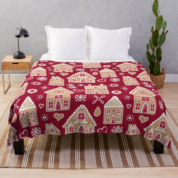 Item preview, Christmas Gingerbread House Pattern designed and sold by Harriet Linton.