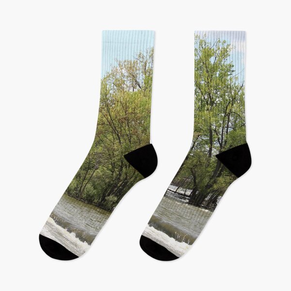 Item preview, Spring Water rushing by the Dams designed and sold by Susie Kramer.