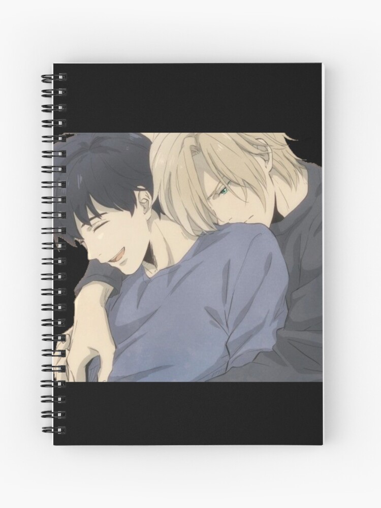 BANANA FISH - BF BLACK AND YELLOW gay lgbt same love | Spiral Notebook