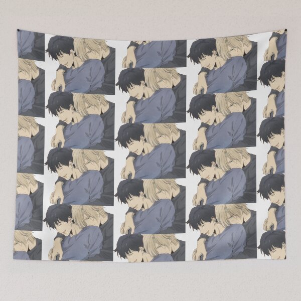 Item preview, BANANA FISH - BF BLACK AND YELLOW gay lgbt same love  designed and sold by A. Love.