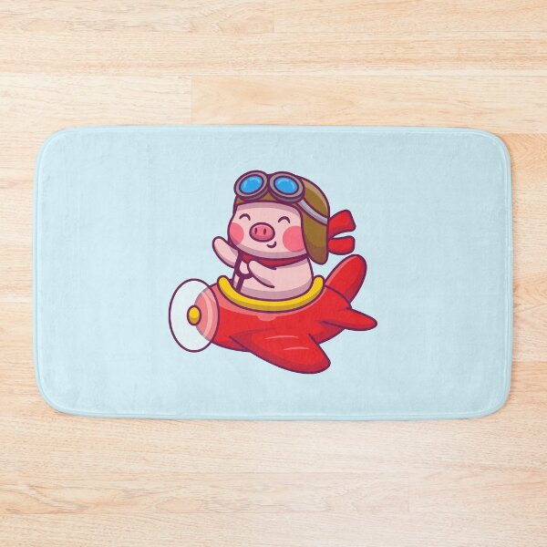 Item preview, Cute Pig Pilot designed and sold by kalud-zoldyck.