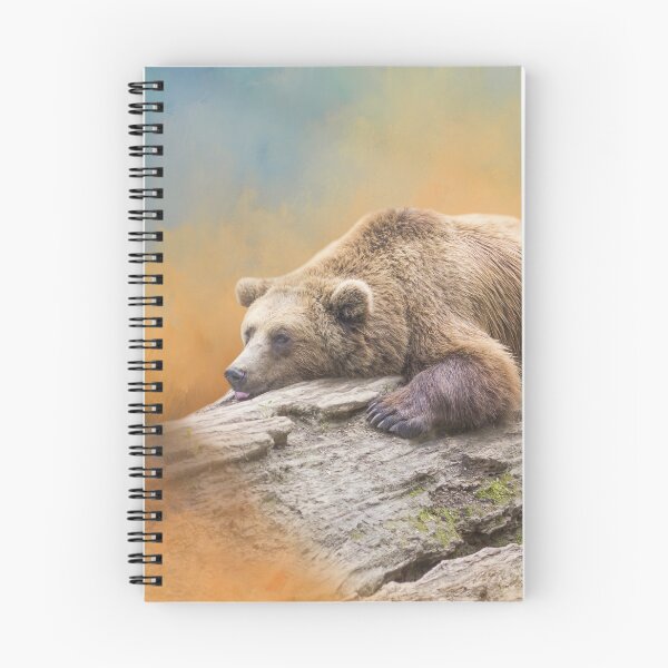 Item preview, Afternoon Grizzly Bear Bliss designed and sold by Elisabeth Lucas.
