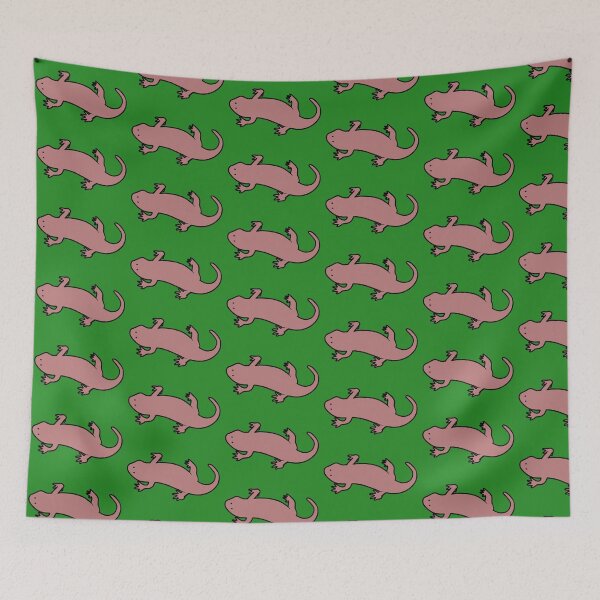 Item preview, Cute pink newt / salamander  designed and sold by Clara Ryder.