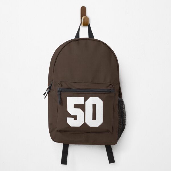 Item preview, 50 Number Cleveland Sports Fifty Brown Jersey designed and sold by HelloFromAja.