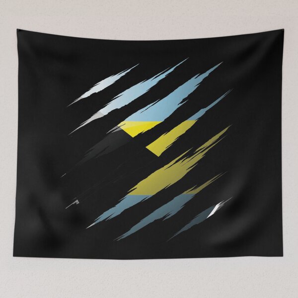 Item preview, Bahamas My Country Claw Nail designed and sold by HelloFromAja.