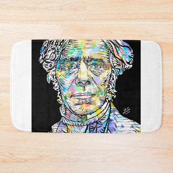 Item preview, MICHAEL FARADAY watercolor and ink portrait designed and sold by lautir.