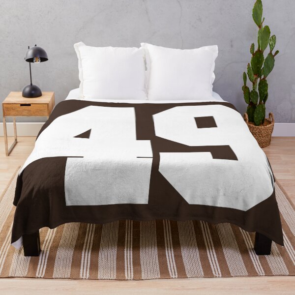 Item preview, 49 Number Cleveland Sports Fourty-Nine Brown Jersey designed and sold by HelloFromAja.