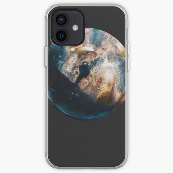 Is there anybody out there? Grey iPhone Soft Case