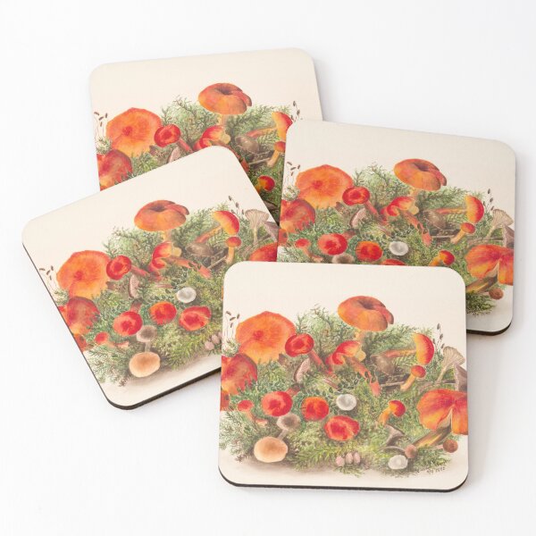 Item preview, Vintage Mushroom Botanical Print by Mary Vaux Walcott designed and sold by Vintage Wall Art.