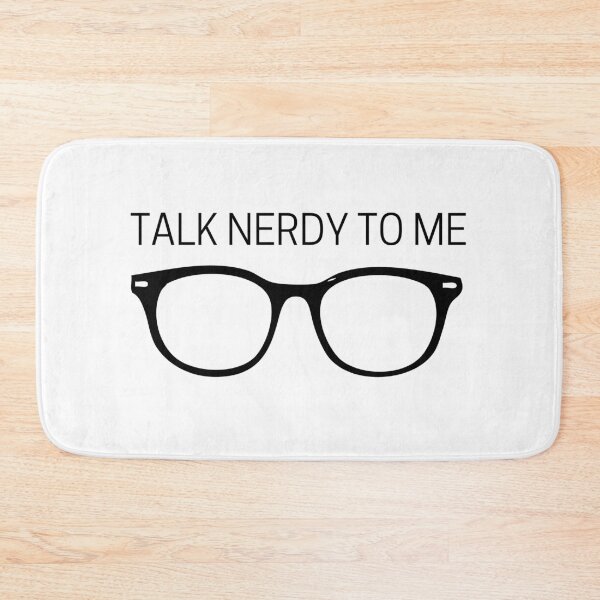 Item preview, Talk nerdy to me designed and sold by narcocynic.