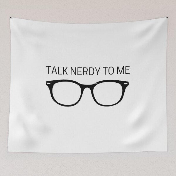Item preview, Talk nerdy to me designed and sold by narcocynic.