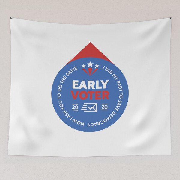 Item preview, Vote early | US Election 2020 | vote democrat designed and sold by hummyteez.