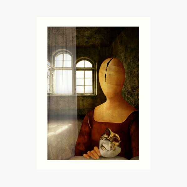Lost identity. Art Print