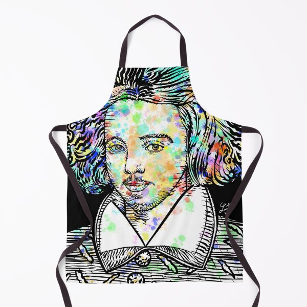 Item preview, CHRISTOPHER MARLOWE watercolor and ink portrait designed and sold by lautir.