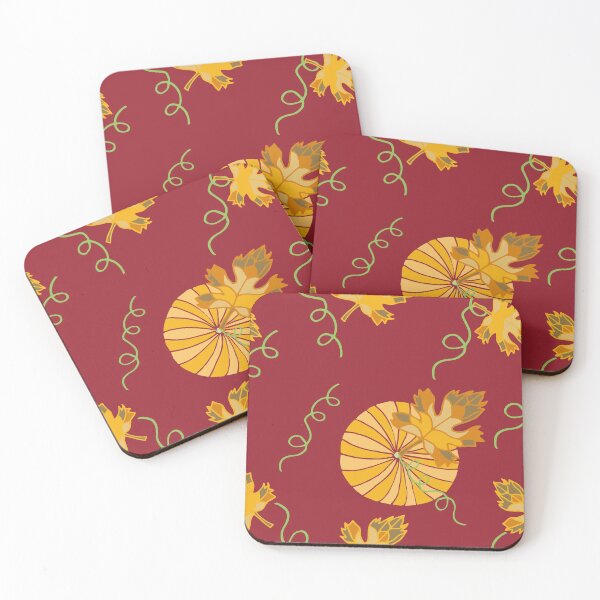 Item preview, Pumpkins and leaves designed and sold by pinanonominato.