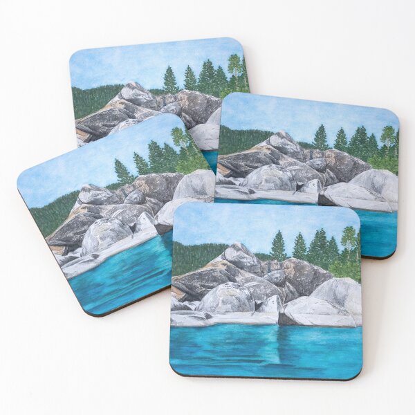 Item preview, Lake Tahoe Trees and Boulders designed and sold by tahoekerri.
