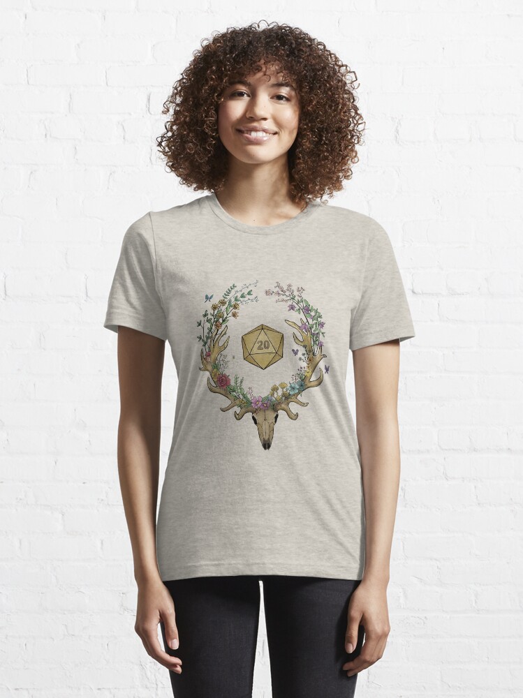 Women's 2024 Cropped Sweatshirt DnD Druid Class Shirt