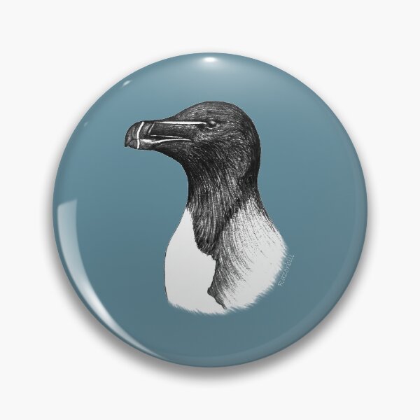 Item preview, Razorbill (Alca torda) - blue designed and sold by Michaela Berdougo.