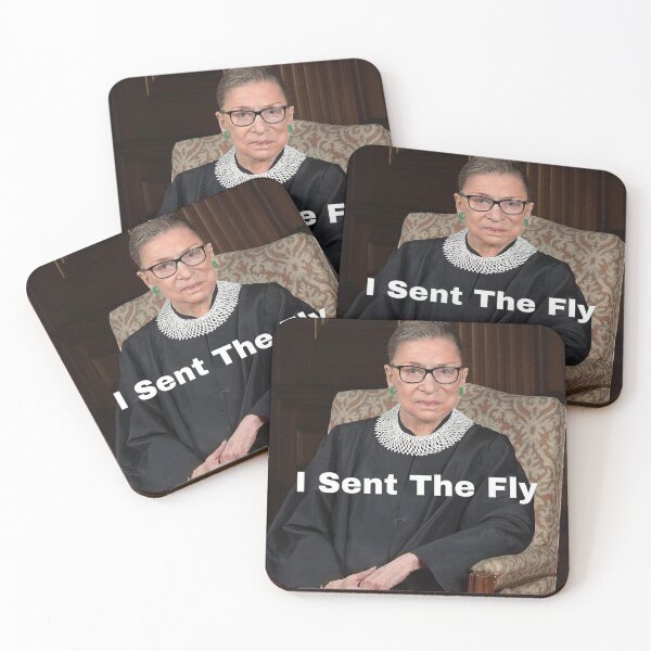 Item preview, I SENT THE FLY MEME | RBG | RUTH BADER GINSBURG | MIKE PENCE FLY | Vice Presidential Debate Fly on Pence's Head 2020 designed and sold by pierrelaidesign.