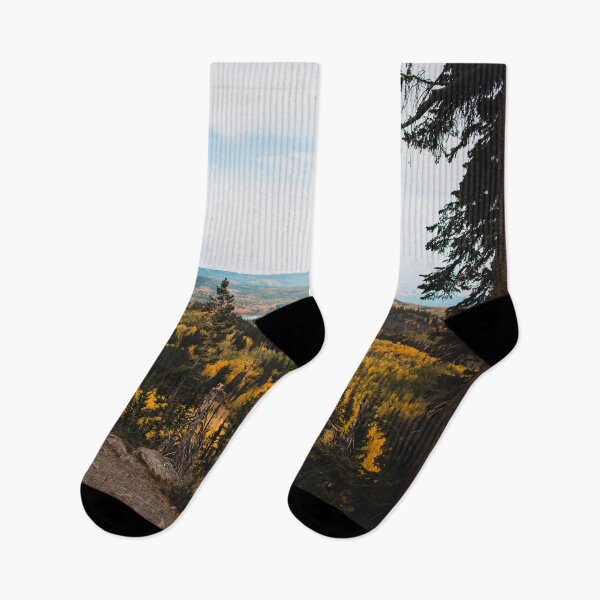 Item preview, Forest Fall Mountain View on Crisp Autumn Day designed and sold by JLPhotographer.