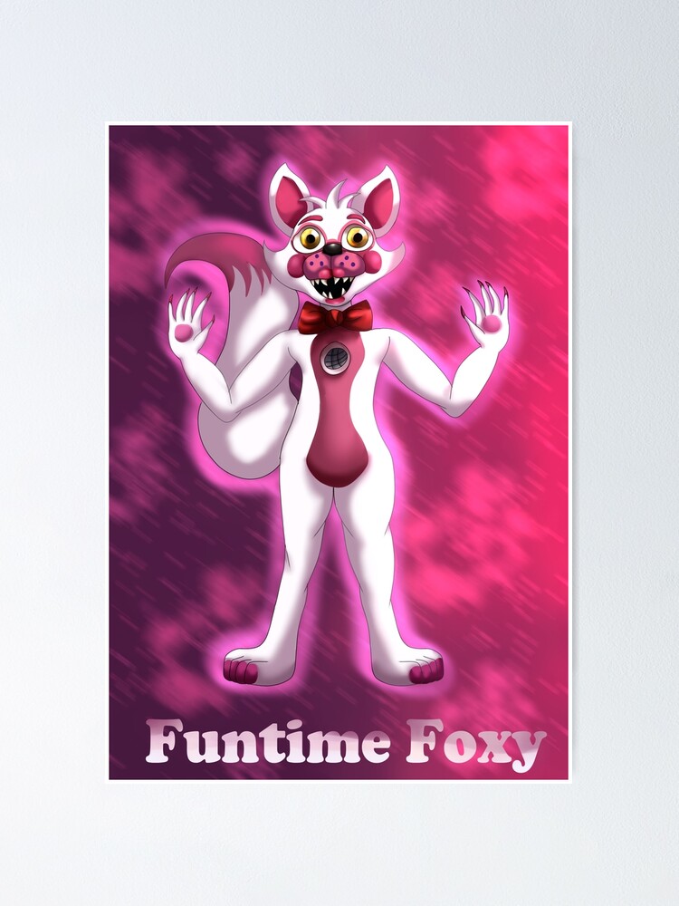 Funtime Foxy and Lolbit Poster for Sale by AMIWALLART