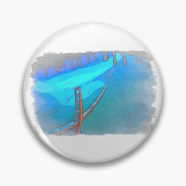 Item preview, Soarin' Over California Watercolor designed and sold by rpardo7.