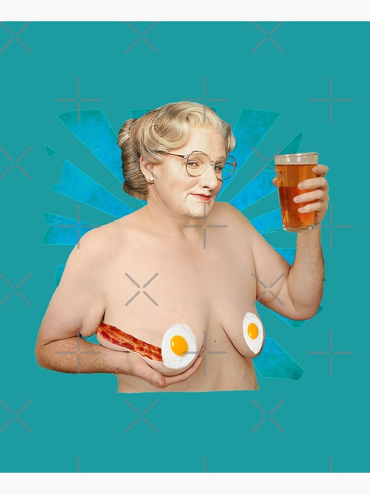 Mrs Doubtfire - Robin Williams by IndecentDesigns
