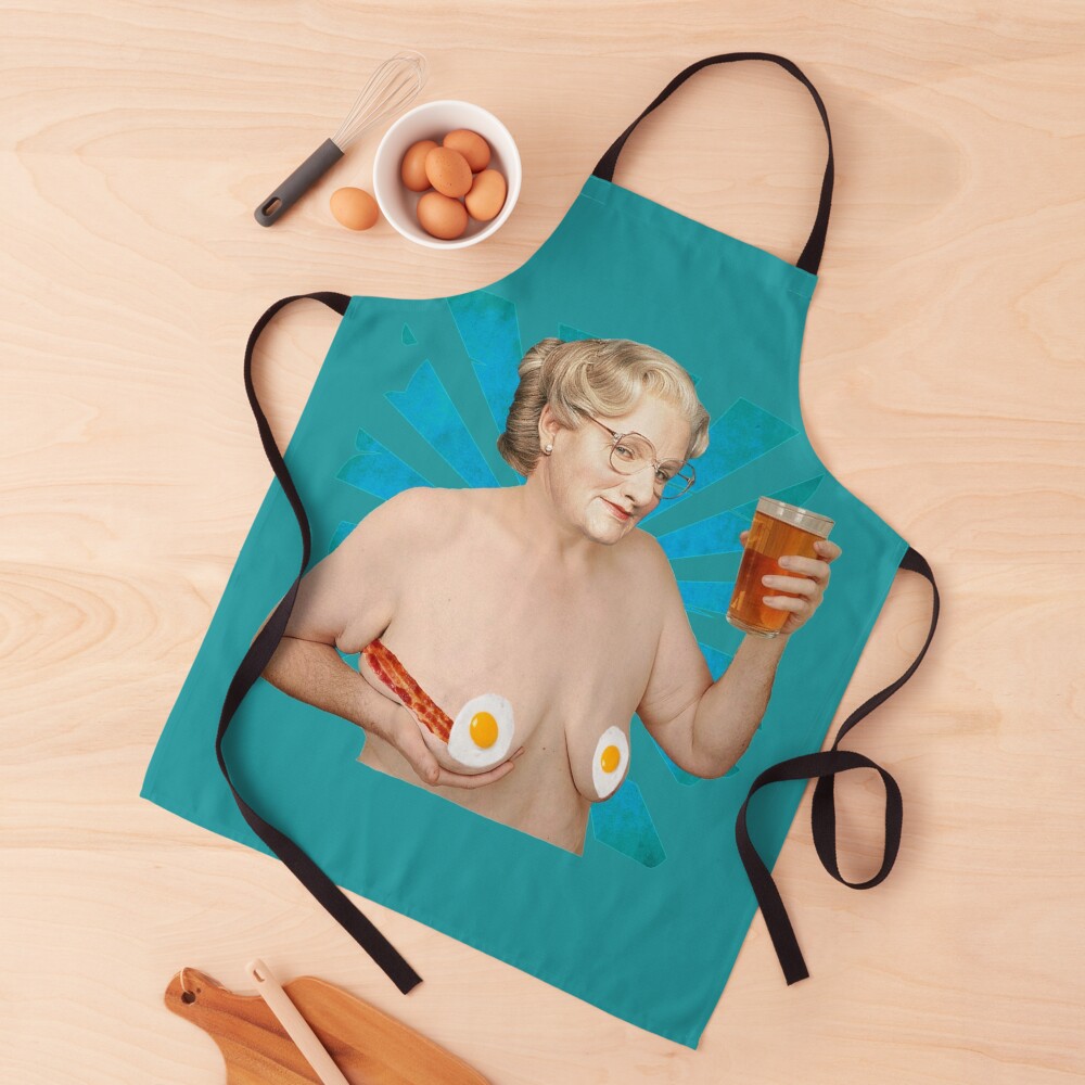 Mrs Doubtfire - Robin Williams Apron