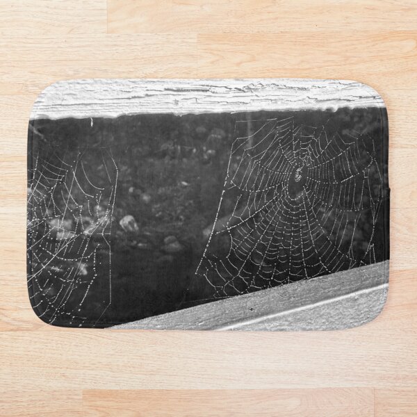 Item preview, Double Spider Web in Black and White designed and sold by CrumblissArt.